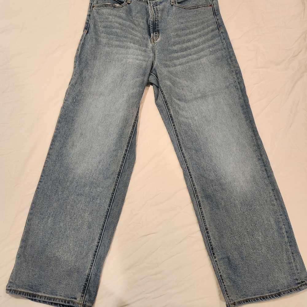 Old Navy Shy-High High Rise Wide Leg Jeans